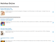 Tablet Screenshot of notinhasonline.blogspot.com