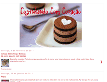 Tablet Screenshot of cozinhandocomcoracao.blogspot.com