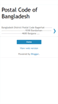 Mobile Screenshot of bdpostalcode.blogspot.com