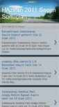 Mobile Screenshot of haziran2011secimsonuclari.blogspot.com