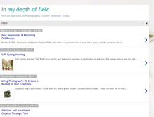 Tablet Screenshot of in-my-depth-of-field.blogspot.com