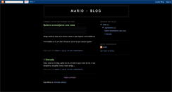 Desktop Screenshot of marioblogone.blogspot.com