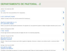 Tablet Screenshot of pastorallaencarnacion2.blogspot.com