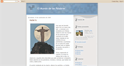 Desktop Screenshot of elmundodelaspalabras-ana.blogspot.com