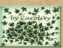 Tablet Screenshot of bycarolivy.blogspot.com