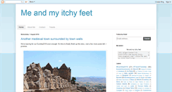 Desktop Screenshot of me-and-my-itchy-feet.blogspot.com