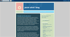 Desktop Screenshot of jasonsilvisblog.blogspot.com