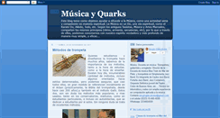 Desktop Screenshot of musicoscuanticos.blogspot.com