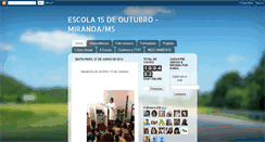 Desktop Screenshot of escola15miranda.blogspot.com