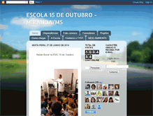 Tablet Screenshot of escola15miranda.blogspot.com