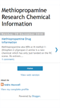 Mobile Screenshot of methiopropamine.blogspot.com