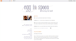 Desktop Screenshot of egginspoon.blogspot.com