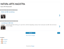 Tablet Screenshot of natura-artis-magistra.blogspot.com