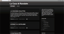 Desktop Screenshot of lacasadirandalm.blogspot.com