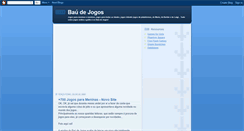 Desktop Screenshot of baudejogos.blogspot.com