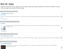 Tablet Screenshot of baudejogos.blogspot.com