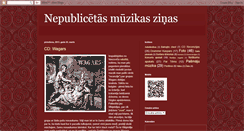 Desktop Screenshot of blackdatamusic.blogspot.com