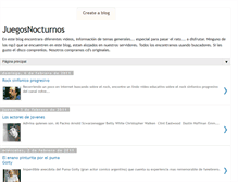 Tablet Screenshot of juegos-nocturnos.blogspot.com