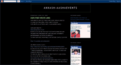 Desktop Screenshot of akkash-aashaevents.blogspot.com