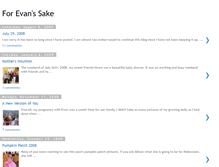 Tablet Screenshot of 4evanssake.blogspot.com