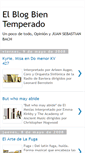 Mobile Screenshot of elblogbientemperado.blogspot.com