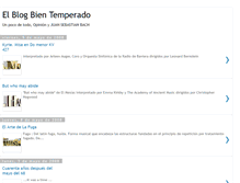 Tablet Screenshot of elblogbientemperado.blogspot.com