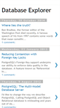 Mobile Screenshot of database-explorer.blogspot.com