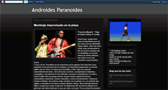 Desktop Screenshot of androidesparanoides.blogspot.com