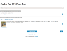 Tablet Screenshot of carlospaz2010.blogspot.com