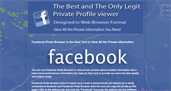 Desktop Screenshot of fbprivatebrowser.blogspot.com