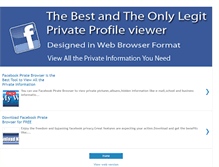 Tablet Screenshot of fbprivatebrowser.blogspot.com