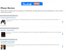 Tablet Screenshot of phonereview-info.blogspot.com