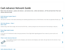 Tablet Screenshot of cash-advance-network-guide.blogspot.com