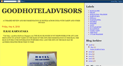 Desktop Screenshot of goodhoteladvisors.blogspot.com