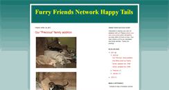 Desktop Screenshot of furryfriendsnetwork.blogspot.com