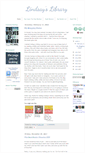 Mobile Screenshot of lindzlibrary.blogspot.com