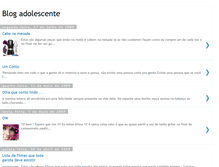 Tablet Screenshot of blogadolescente-lindinha.blogspot.com