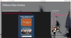 Desktop Screenshot of deboradiasgomes.blogspot.com