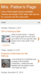 Mobile Screenshot of pattonspage.blogspot.com