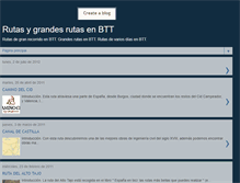 Tablet Screenshot of grandes-rutas-btt.blogspot.com