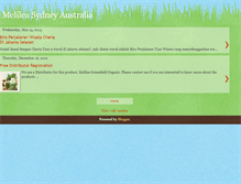 Tablet Screenshot of melilea-sydney.blogspot.com