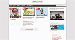 Desktop Screenshot of dadietroilsipario.blogspot.com