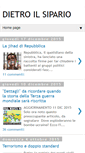 Mobile Screenshot of dadietroilsipario.blogspot.com