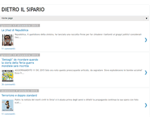 Tablet Screenshot of dadietroilsipario.blogspot.com