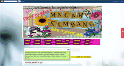 Desktop Screenshot of macam2sembang.blogspot.com