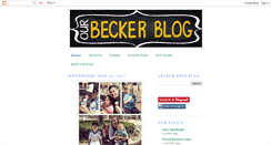 Desktop Screenshot of ourbeckerblog.blogspot.com