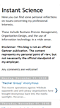 Mobile Screenshot of instant-science.blogspot.com
