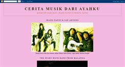 Desktop Screenshot of cerita-musik-ayahikang.blogspot.com