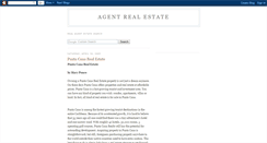 Desktop Screenshot of agents-realestate.blogspot.com