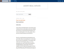 Tablet Screenshot of agents-realestate.blogspot.com
